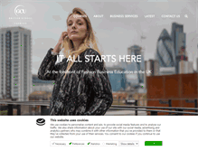 Tablet Screenshot of britishschooloffashion.com